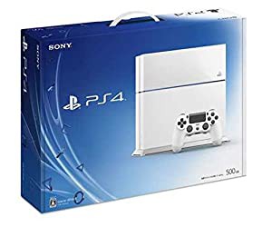 PlayStation4 グレイシャー・ホワイト 500GB (CUH1100AB02)【メーカー生産終了】(中古品)