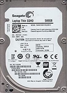 st500lm000、w37、Wu、PN 1ej162???035、FW dem6、Seagate 500?GB SATA 2.5ハードドライブ(中古品)