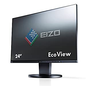 EIZO FlexScan 23.8インチ 液晶モニター 1920×1080 IPSパネル HDMI DVI-D ノングレア EV2450-BK(中古品)