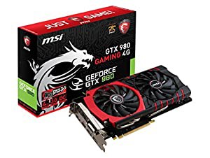 MSI GeForce GTX 980搭載グラフィックボード GTX980 GAMING 4G(中古品)