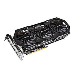 GIGABYTE ビデオカード Geforce GTX970搭載 オーバークロックモデル GV-N970WF3OC-4GD(中古品)