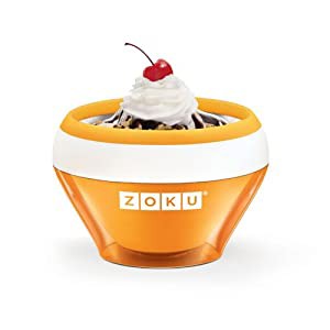 ZOKU ゾク アイスクリームメーカー オレンジ(中古品)