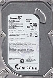 純正OEM SEAGATE ST500DM002 1BD142-302 FW:KC45 500GB 3.5インチ ハードドライブ(中古品)