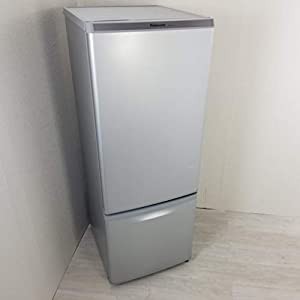 パナソニック 168L 冷凍冷蔵庫 NR-B177W-S(シルバー※本体色はグレー)(中古品)