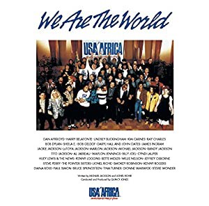 We Are The World DVD+CD (30周年記念ステッカー付)(中古品)