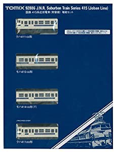 TOMIX Nゲージ 415系 常磐線 増結セット 92886 鉄道模型 電車(中古品)