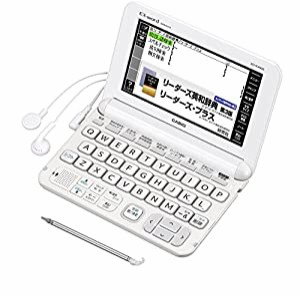 カシオ 電子辞書 エクスワード 高校生英語強化モデル XD-K4900WE ホワイト(中古品)