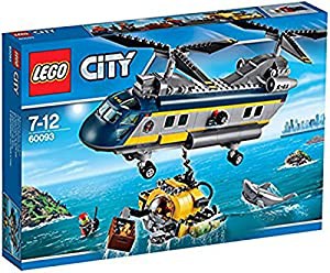 レゴ シティ 海底調査隊ヘリコプター 60093(中古品)