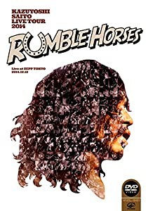 KAZUYOSHI SAITO LIVE TOUR 2014 “RUMBLE HORSES"Live at ZEPP TOKYO 2014.12.12 (DVD初回限定盤)(中古品)