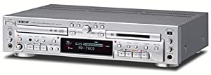 TEAC CDプレーヤー/MDレコーダー シルバー MD-70CD-S(中古品)