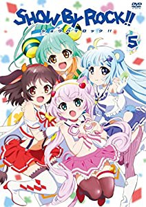 SHOW BY ROCK!! 5(アプリゲーム「SHOW BY ROCK!!」アニメオリジナルURブロマイドDLコード付き) [DVD](中古品)