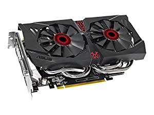 ASUSTek STRIXシリーズ NVIDIA GeForce GTX960搭載ビデオカード オーバークロック メモリ4GB STRIX-GTX960-DC2OC-4GD5(中古品)