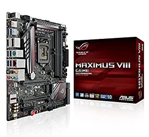 ASUSTeK Intel Z170搭載 マザーボード LGA1151対応 MAXIMUS VIII GENE 【MATX】(中古品)