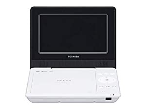 東芝 7型ポータブルDVDプレーヤーホワイトCPRM対応TOSHIBA REGZA レグザポータブルプレーヤー SD-P710SW(中古品)
