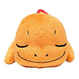 ポケモンセンターオリジナル くったりぬいぐるみ ヒトカゲ おやすみver.(中古品)