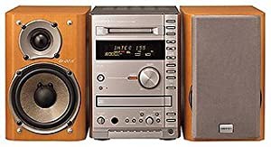 ONKYO オンキヨー(オンキョー)　X-A7　CD／MDコンポ（本体:FR-155A+スピーカー:D-02Aのセット）(中古品)