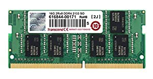 Transcend ノートPC用 PC4-17000(DDR4-2133) 16GB 1.2V対応 260pin SO-DIMM TS2GSH64V1B(中古品)