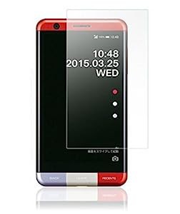 INFOBAR A03 KYV33専用 指紋防止 気泡が消える液晶保護フィルム 光沢タイプ クリアーシール「539-0005-01」(中古品)