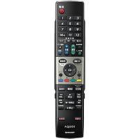 シャープ[SHARP]　オプション・消耗品　【0126380038】　液晶テレビ用　リモコン(中古品)