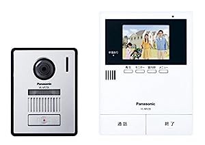 パナソニック(Panasonic) テレビドアホン2-2タイプ モニター親機 カメラ玄関子機セット VL-SV39KL(中古品)