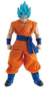 Dimension of DRAGONBALL SSGSS 孫悟空 約22cm ソフビ・布製 塗装済み可動フィギュア(中古品)