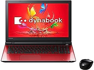 東芝 ノートパソコン dynabook モデナレッド PT55URP-BWA(中古品)