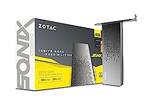 ZOTAC SONIX P3400 PCIe SSD PCIe Gen3x4 NVMe 1.2 MLC PCI Express接続SSD IO1944 ZTSSD-PG3-480G-GE(中古品)