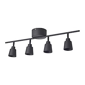 IKEA(イケア) KNUTBO シーリングスポットライト 4スポット, グレー (50312891) (503.128.91)(中古品)