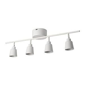 IKEA(イケア) KNUTBO シーリングスポットライト 4スポット, ホワイト (70312890) (703.128.90)(中古品)