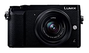 パナソニック ミラーレス一眼カメラ ルミックス GX7MK2 標準ズームレンズキット ブラック DMC-GX7MK2KK(中古品)