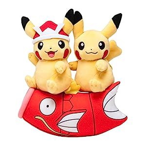 ポケモンセンターオリジナル ぬいぐるみ マンスリーペアピカチュウ2016 5月(中古品)