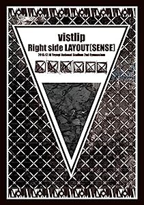 vistlip LIVE DVD 【Right side LAYOUT [SENSE]】 2015.12.18@Yoyogi National Studium 2nd Gymnasium(中古品)