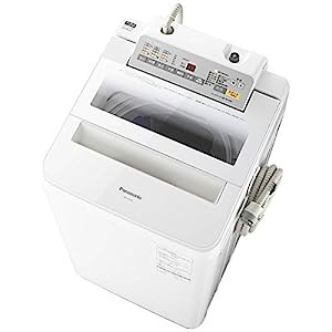 パナソニック 7kg 全自動洗濯機 乾燥2?s ホワイト NA-FA70H3-W(中古品)
