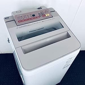 パナソニック 7kg 全自動洗濯機 乾燥2?s ピンク NA-FA70H3-P(中古品)