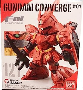 FW Gundam Converge 1 MSN-04 Sazabi Gundam Mini Figure 121(中古品)