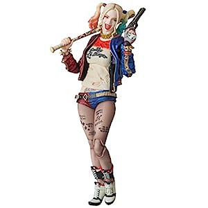 MAFEX マフェックスHARLEY QUINN『SUICIDE SQUAD』ノンスケール ABS&ATBC-PVC塗装済みアクションフィギュア(中古品)