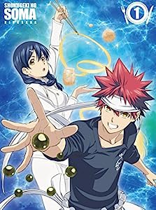 食戟のソーマ 弐ノ皿 1 （初回仕様版）Blu-ray(中古品)