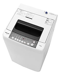 ハイセンス 全自動洗濯機 5.5kg HW-T55A(中古品)