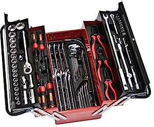 JTC 両開き 工具箱 76PCS 工具セット ハンドツール JTCB076(中古品)