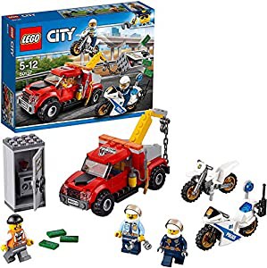 レゴ (LEGO) シティ 金庫ドロボウのレッカー車 60137 ブロック おもちゃ(中古品)