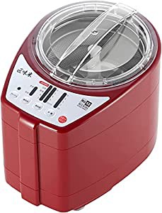 山本電気 家庭用精米機 MICHIBA KITCHEN PRODUCT 匠味米 レッド MB-RC52R(中古品)