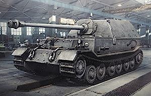 プラッツ/イタレリ 1/35 World of Tanks ドイツ 駆逐戦車 フェルディナント プラスチックモデルキット WOT39507(中古品)
