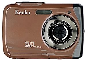 Kenko デジタルカメラ DSC180WP IPX8相当防水 800万画素 乾電池タイプ 862346(中古品)