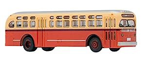 ワールドバスコレクション WB002 GMC TDH4512 橙色 ジオラマ用品 (メーカー初回受注限定生産)(中古品)