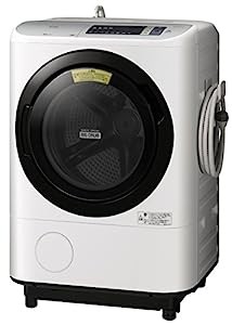 日立 洗濯乾燥機 12kg ホワイト BD-NX120AL W(中古品)