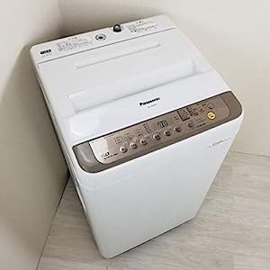 パナソニック 6.0kg 全自動洗濯機　ブラウンPanasonic NA-F60PB10-T(中古品)