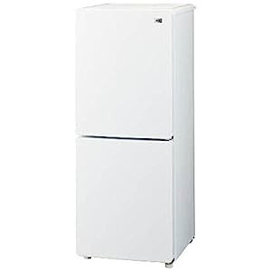 ハイアール 霜取り不要・3段引出し式冷凍室がひとり暮らしに便利! 148L冷凍冷蔵庫(ブラック) ホワイト JR-NF148A-W(中古品)
