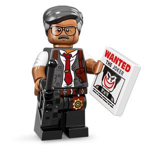 レゴ バットマン ザ・ムービー ミニフィギュアシリーズ／Commissioner Gordon （ゴードン署長）【71017-07】(中古品)