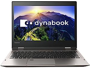 東芝 スタンダードモバイルノートパソコン dynabook オニキスメタリック PV72BMP-NJA(中古品)