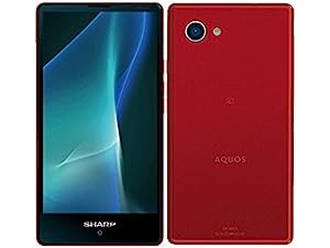 AQUOS mini SH-M03 レッド SIMフリー(中古品)